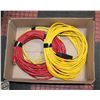 Image 1 : BOX W/ 3 EXTENSION CORDS: 120FT, 100FT, 25FT.