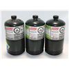 Image 1 : LOT OF MINI GREEN PROPANE TANKS (FULL)