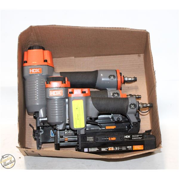 2 AIR NAILERS & 1 AIR STAPLER