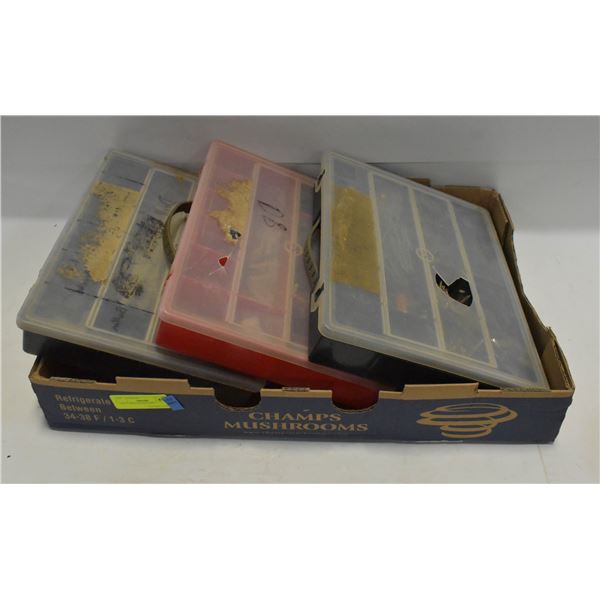 3 BOLT BINS & CONTENTS