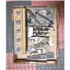 Image 1 : 5 ROLLER BAR, CABINET HINGES, DOOR SET, ETC…