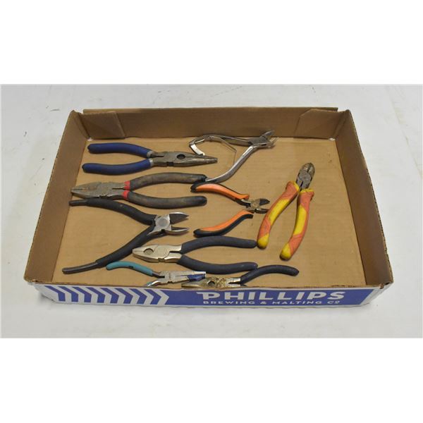 SURPLUS PLIERS AND CUTTERS ETC