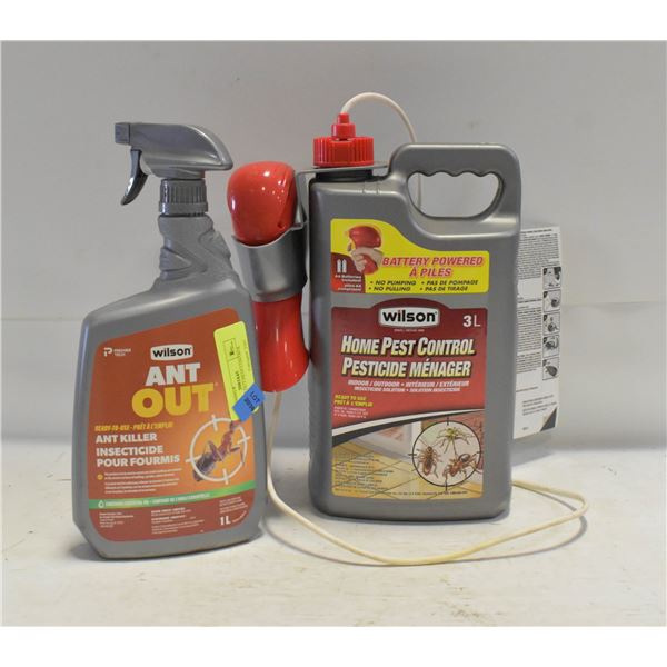 LOT OF ANT OUT/PEST CONTROL