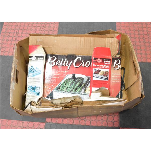 BETTY CROCKER FOOD WARMER NEW BUT THE BOX IS-