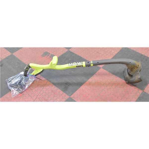 RYOBI EASY EDGE 18V GRASS TRIMMER WITH