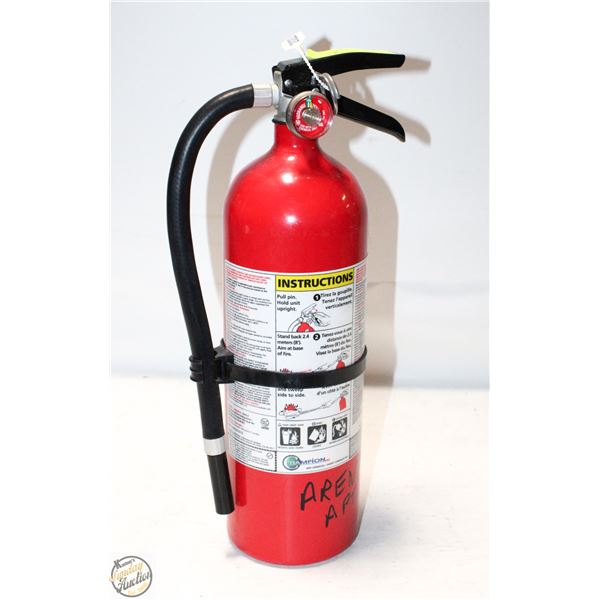 FULLY CHARGED+CERTIFIED 2024 FIRE EXTINGUISHER