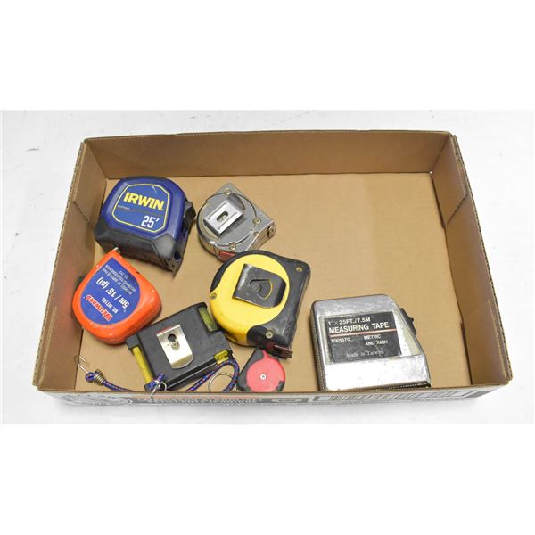 FLAT OF TAPE MEASURES