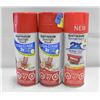 Image 1 : LOT OF 3 RUSTOLEUM SPRAY PAINT (RED)