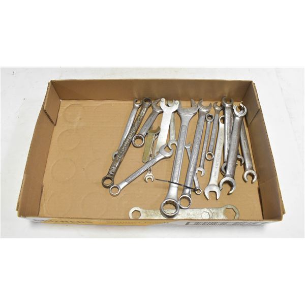 FLAT OF SURPLUS WRENCHES