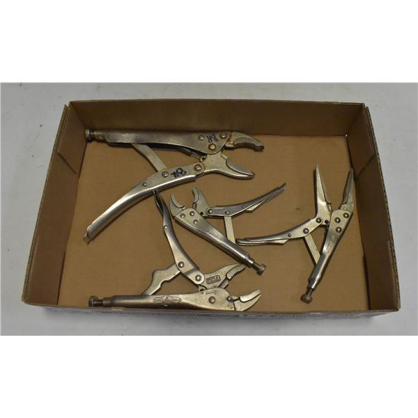 FLAT OF VICE GRIPS