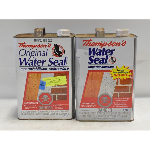 LOT OF THOMPSON'S ORIGINAL WATER SEAL