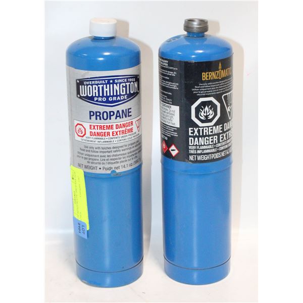 LOT OF BENZOMATIC PROPANE FOR TORCHES