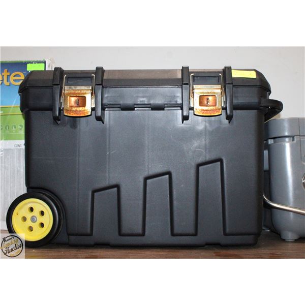 STANLEY 50GAL MOBILE JOB CHEST