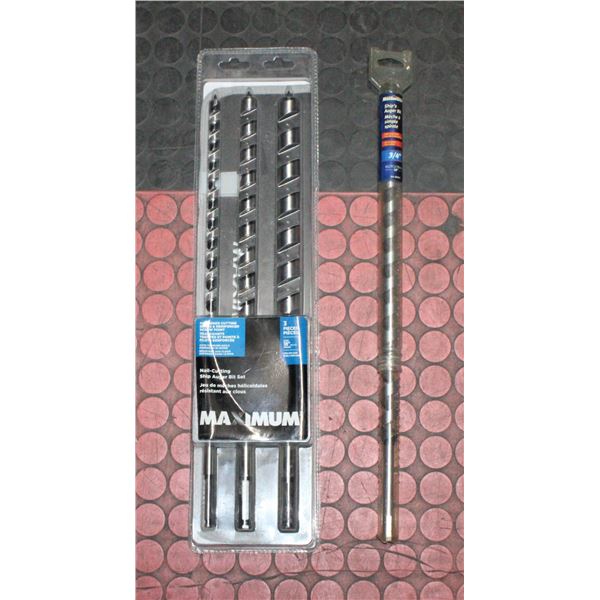 MAXIMUM 3 PCNAIL;CUTTIG SHIP AUGER BIT SET