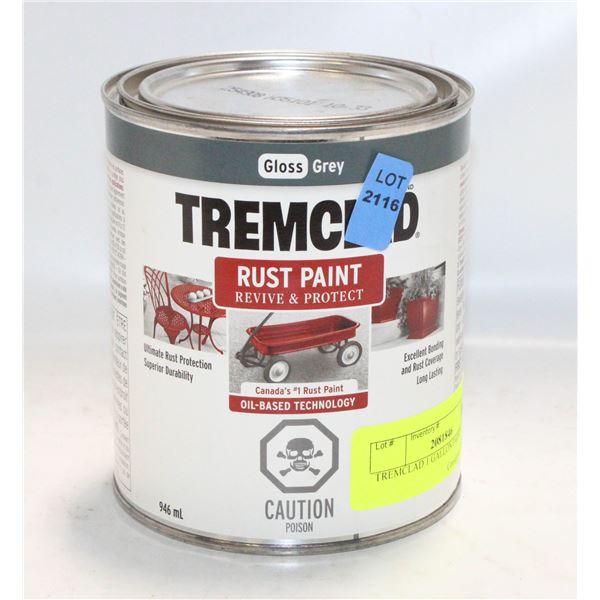 TREMCLAD 1 GALLON PAINT