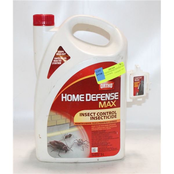 JUG OF ORTHO HOME DEFENSE MAX INSECT CONTROL
