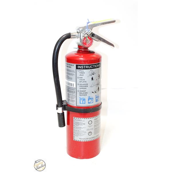 FULLY CHARGED+CERTIFIED 2024 FIRE EXTINGUISHER