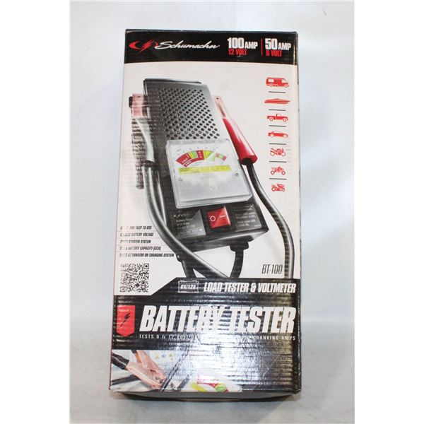 BATTERY TESTER NEW SCHUMACHER