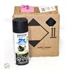 Image 1 : CASE OF 6 RUST-OLEUM BLACK SPRAY CANS 340 GR