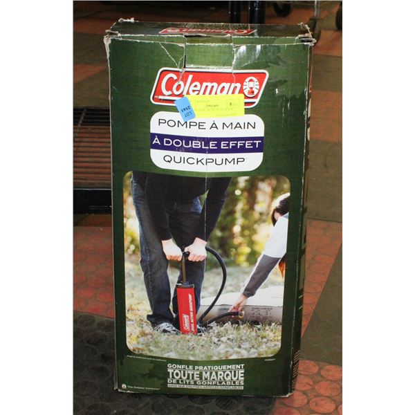 COLEMAN DUAL ACTION QUICK PUMP