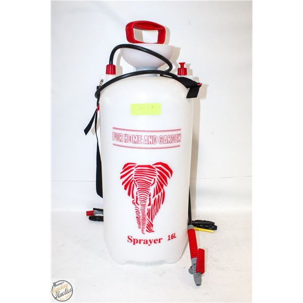 NEW 16L SHOULDER PRESSURE SPRAYER