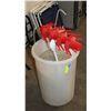 Image 1 : WINE MAKING PAIL, BOTTLE, AND ACCESSORIES