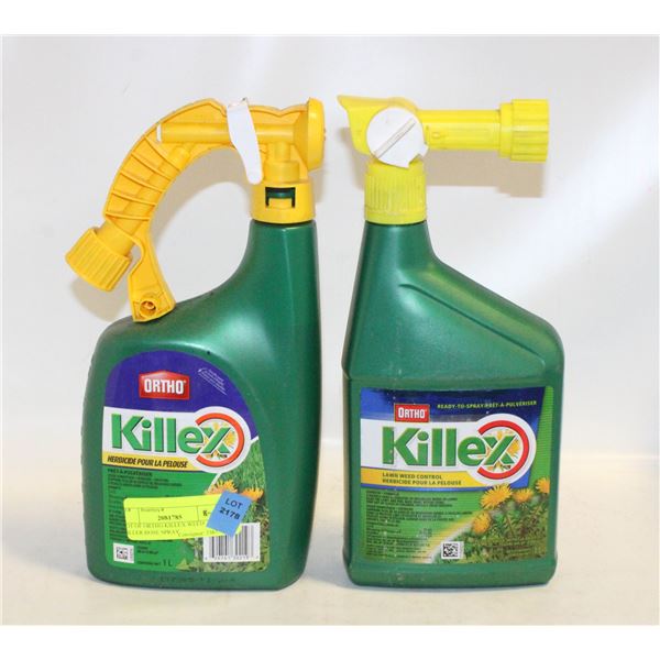 LOT OF ORTHO KILLEX WEED KILLER HOSE SPRAY