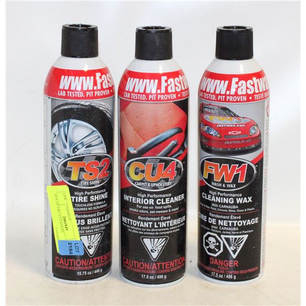 LOT OF FW1 CLEANERS