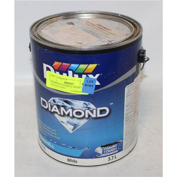DIAMOND EGGSHELL LIGHT GREY 1 GALLON PAINT