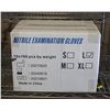 Image 1 : CASE WITH 1000 SIZE LARGE NITRILE EXAM GLOVES