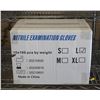Image 1 : CASE WITH 1000 SIZE LARGE NITRILE EXAM GLOVES