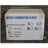 Image 1 : CASE WITH 1000 SIZE LARGE NITRILE EXAM GLOVES