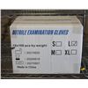 Image 1 : CASE WITH 1000 SIZE LARGE NITRILE EXAM GLOVES