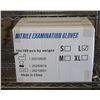Image 1 : CASE WITH 1000 SIZE LARGE NITRILE EXAM GLOVES