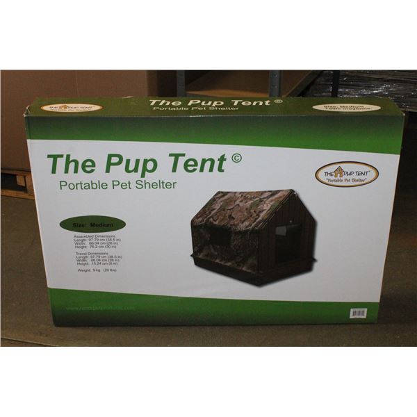 BRAND NEW PUP TENT MEDIUM PORTABLE PET SHELTER