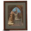 Zvi Miklos Adler Pastel The Old City, Jerusalem