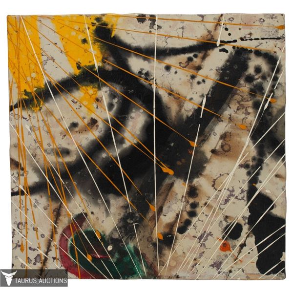 Robert Berger "The Runner" Abstract Painting