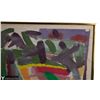 Image 5 : Joseph Ginsberg - "Push Push" Abstract Painting