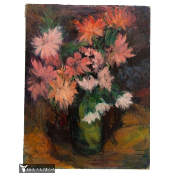 Schutz - Impressionist Still Life Oil Painting