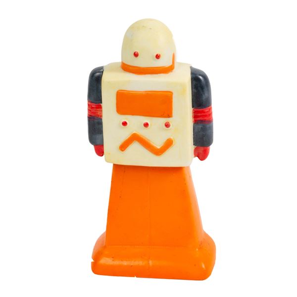 Hand Painted Ceramic Robot as Night Light