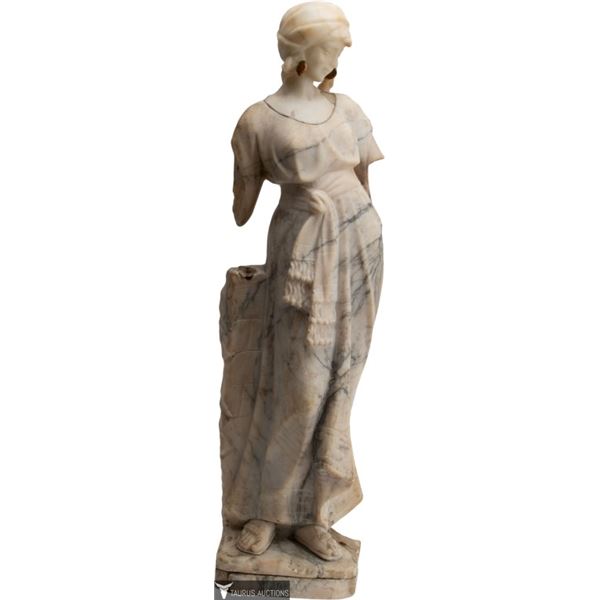 After Pietro Bazzanti Marble Sculpture - Rebecca