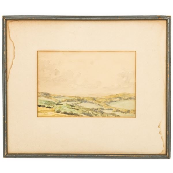 Arthur Magyar Hind - Watercolor Landscape