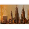 Image 3 : Hawkins, New York Cityscape Oil Painting
