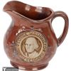 George Washington Stoneware Pitcher