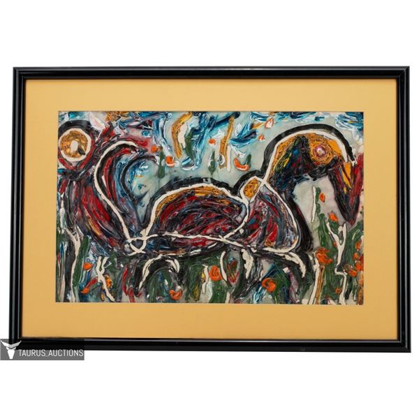 Robert Berger Abstract Expressionist Painting