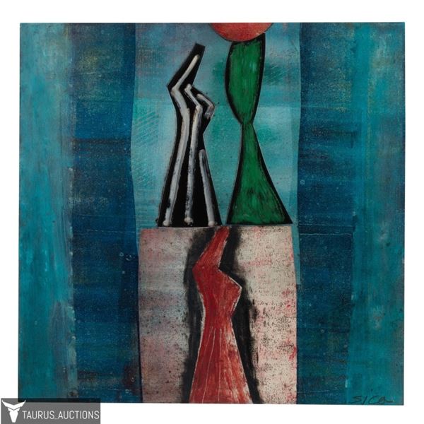 Sica - Abstract Mix Media Painting