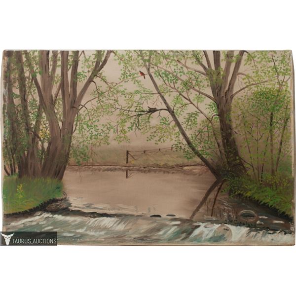 H.W. Copeland River Landscape