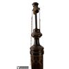 Image 3 : Hand Painted Victorian Turned Wood Floor Lamp