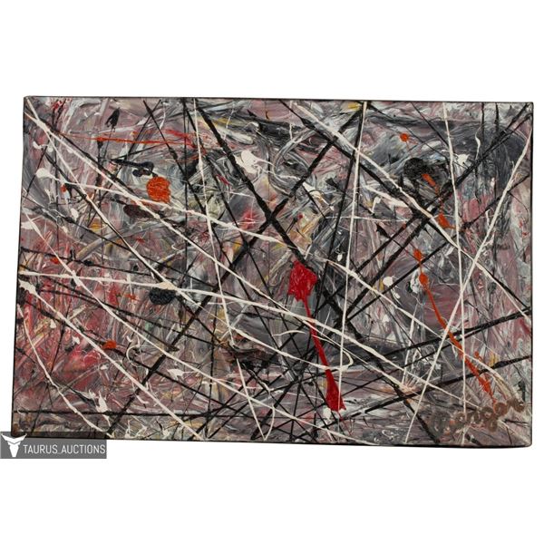 Robert Berger - Abstract Drip Painting