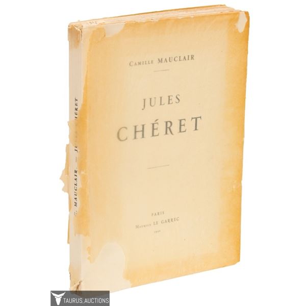 1930 Jules Cheret By Camille Mauclair - Art Book